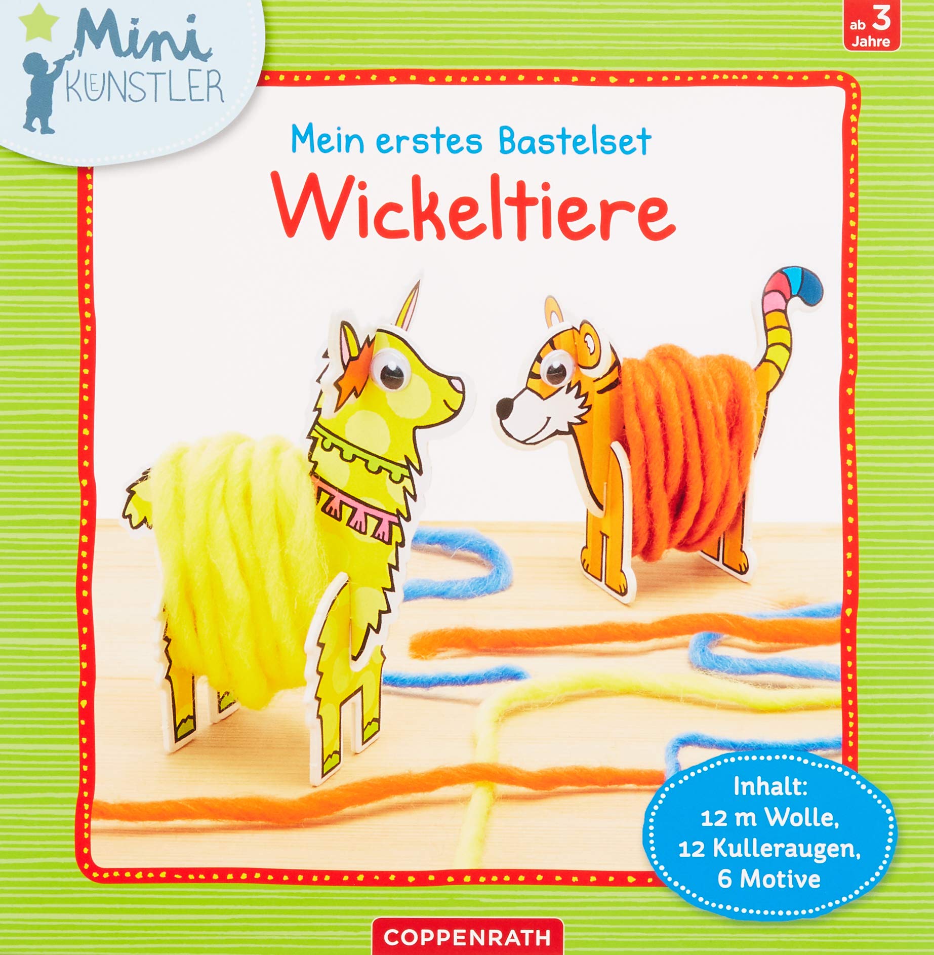 Mein erstes Bastelset: Wickeltiere (Mini-Künstler) Non-fiction