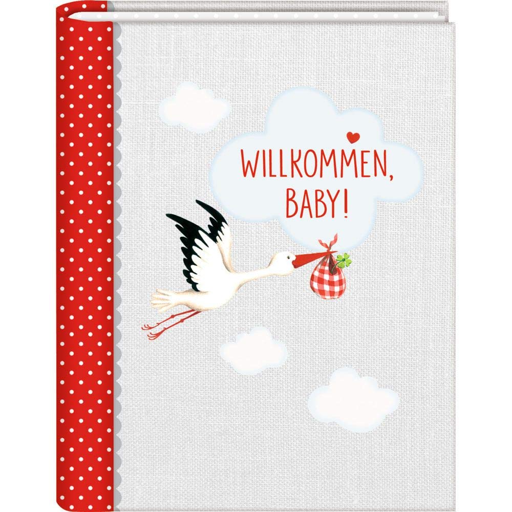 Kleines Foto-Einsteckalbum - BabyGlück - Willkommen, Baby! Living & Furnishing
