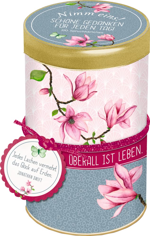 Sprüchedose - Nimm eins! Schöne Gedanken für jeden Tag: 100 Spruchkärtchen book