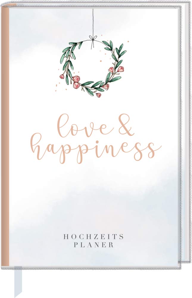 Eintragbuch mit Sammeltasche - love & happiness: Hochzeitsplaner Living & Furnishing