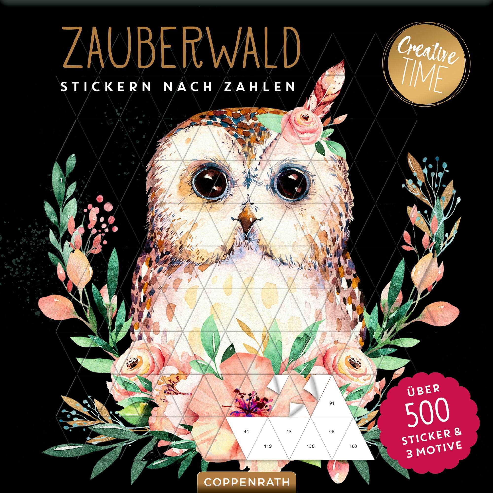 Stickern nach Zahlen Zauberwald: Über 500 Sticker & 3 Motive Lifestyle