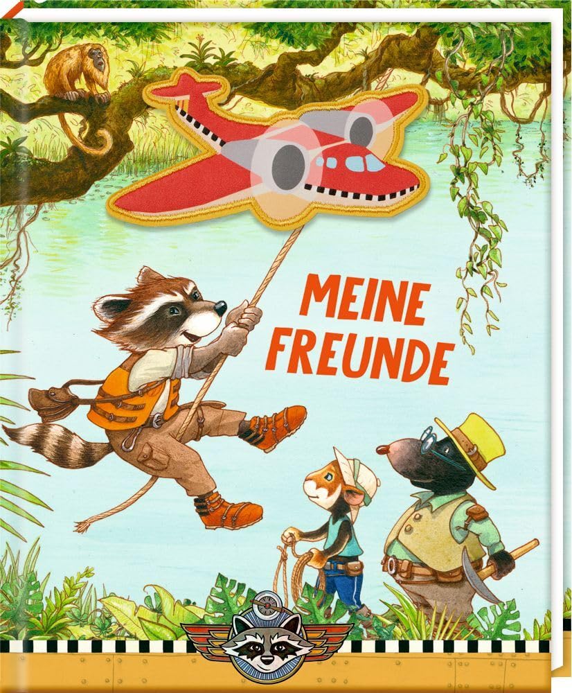 Freundebuch – Meine Freunde: mit Flugzeug-Patch (Lenny Hunter) Non-fiction