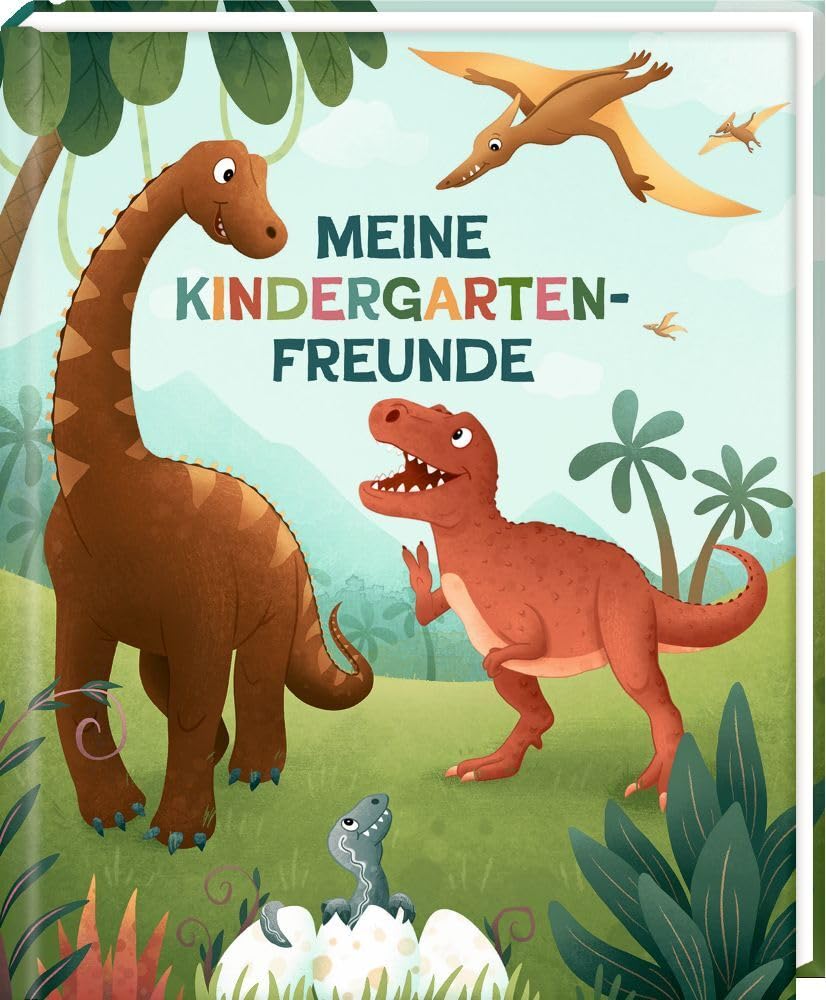 Freundebuch – Meine Kindergartenfreunde: Dino Friends Tiptoi & Games