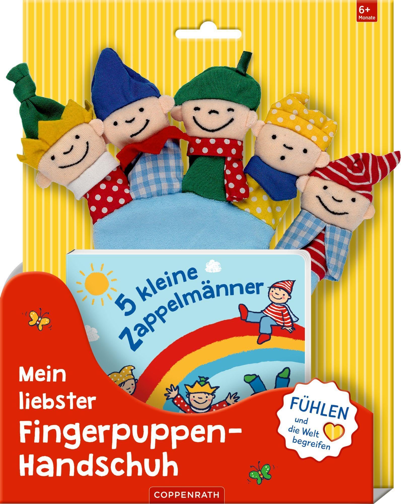 Mein liebster Fingerpuppen-Handschuh: 5 kleine Zappelmänner: Geschenkset Buch plus Handschuh (Fühlen und die Welt begreifen) Health, Nutrition & Fitness