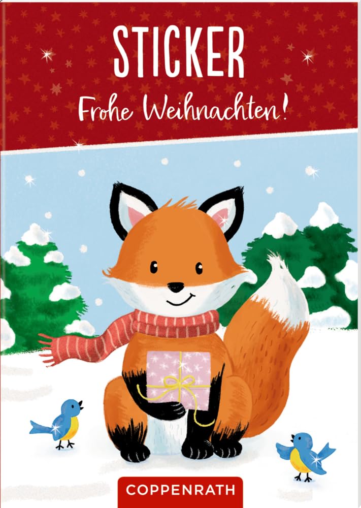 Sticker: Frohe Weihnachten: Stickerheft mit weihnachtlichen Aufklebern Non-fiction