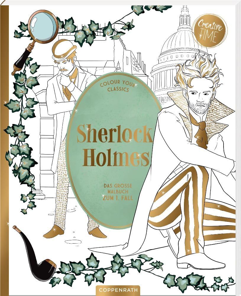 Sherlock Holmes - Das große Malbuch zum 1. Fall Lifestyle