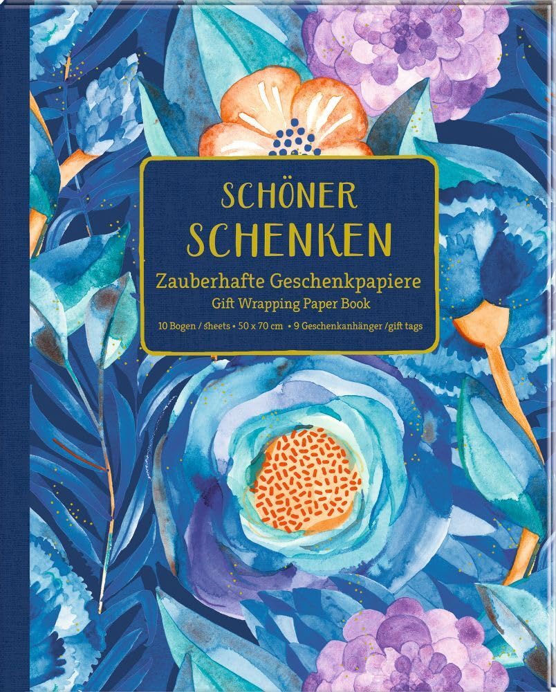 Geschenkpapier-Buch – Schöner Schenken: Zauberhafte Geschenkpapiere - All about blue Living & Furnishing