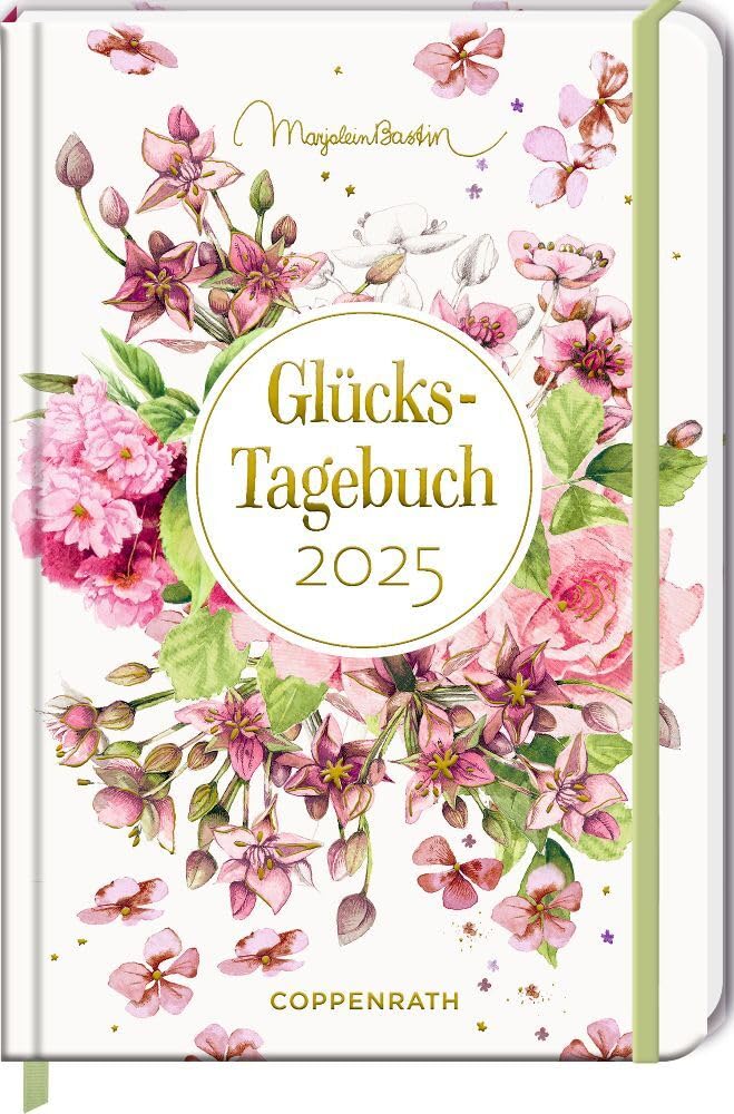 Großer Wochenkalender - GlücksTagebuch 2025 - Marjolein Bastin/rosa book