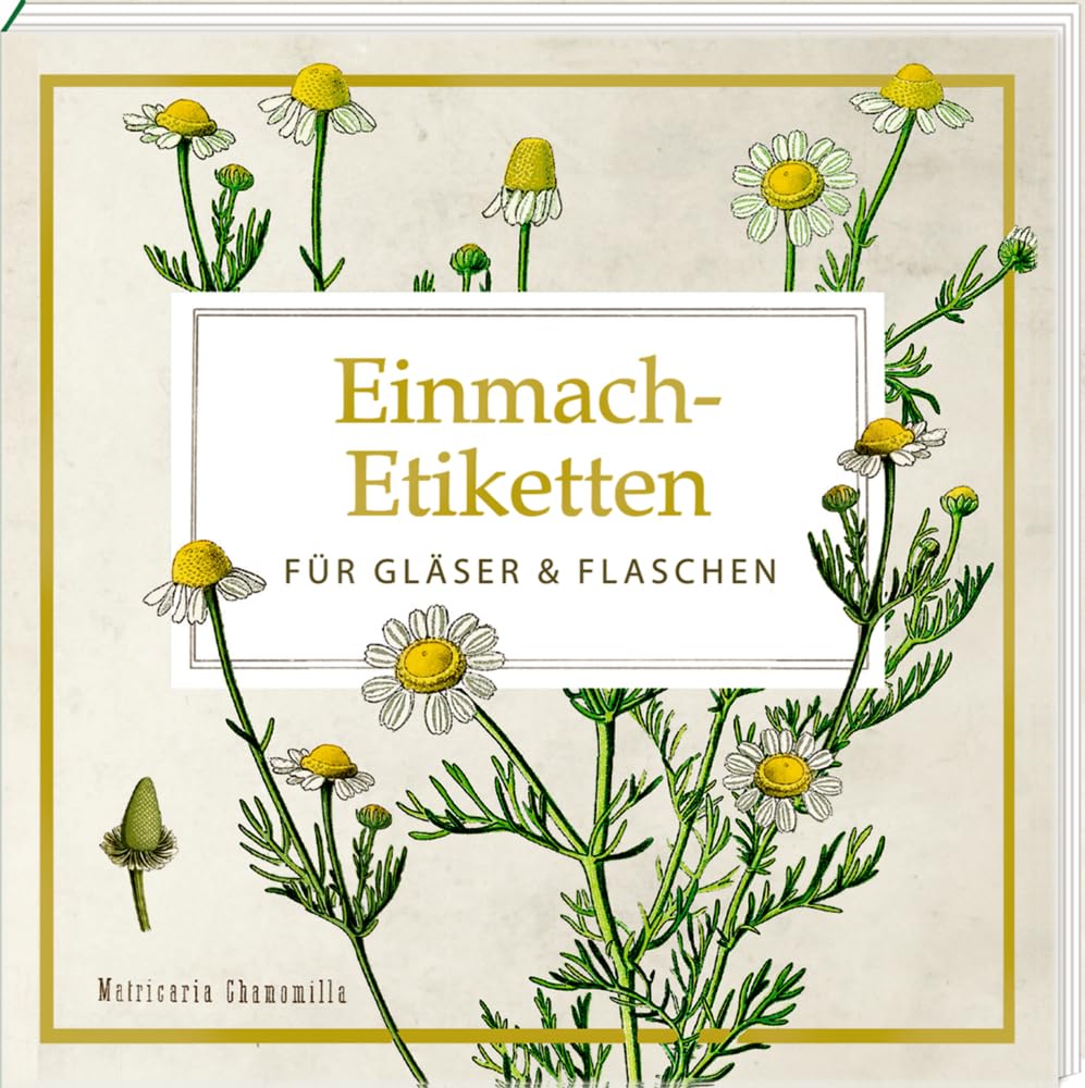 Etikettenbüchlein – Einmach-Etiketten für Gläser und Flaschen Living & Furnishing