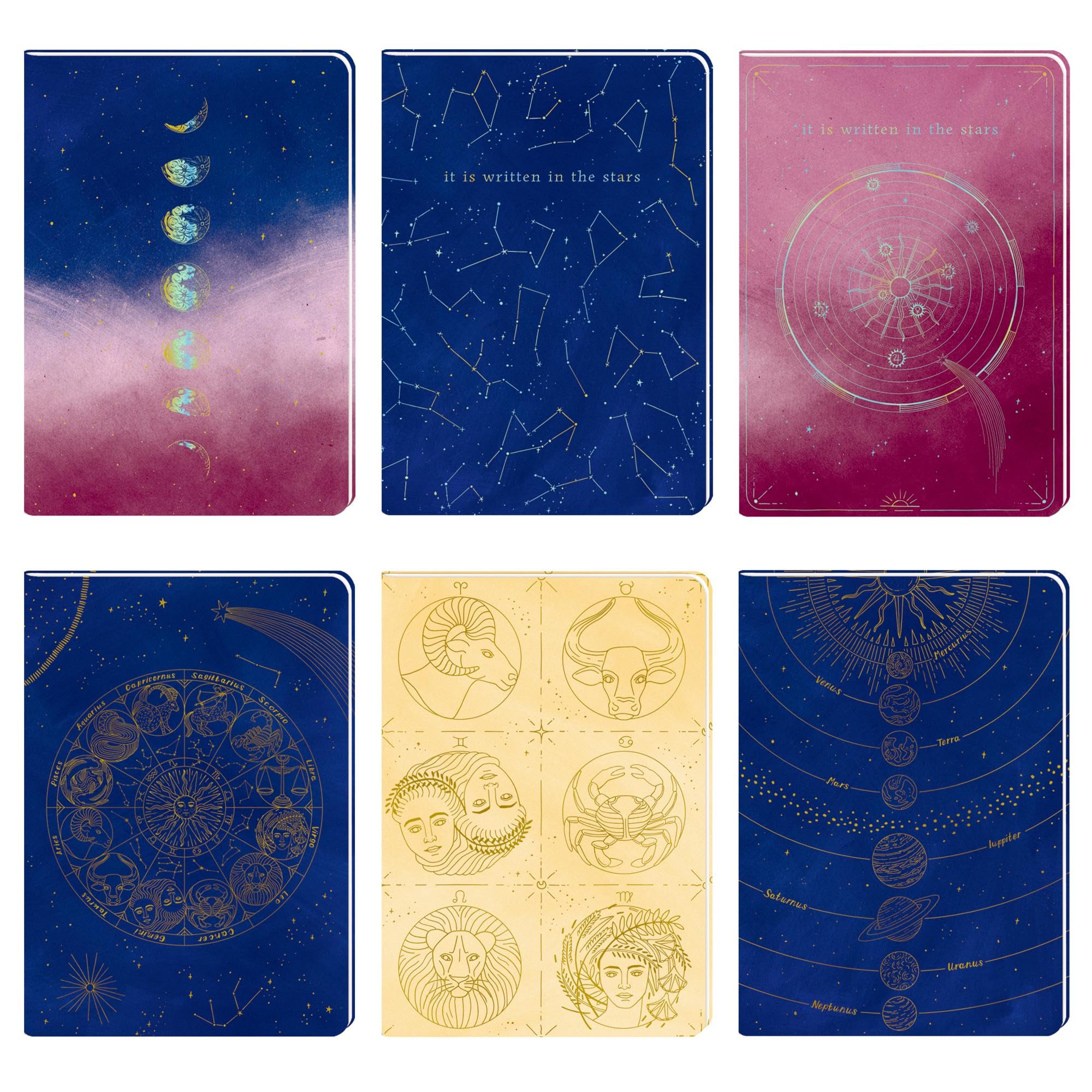 Notizhefte DIN A5 – Deine Wünsche an das Universum: it is written in the stars Living & Furnishing