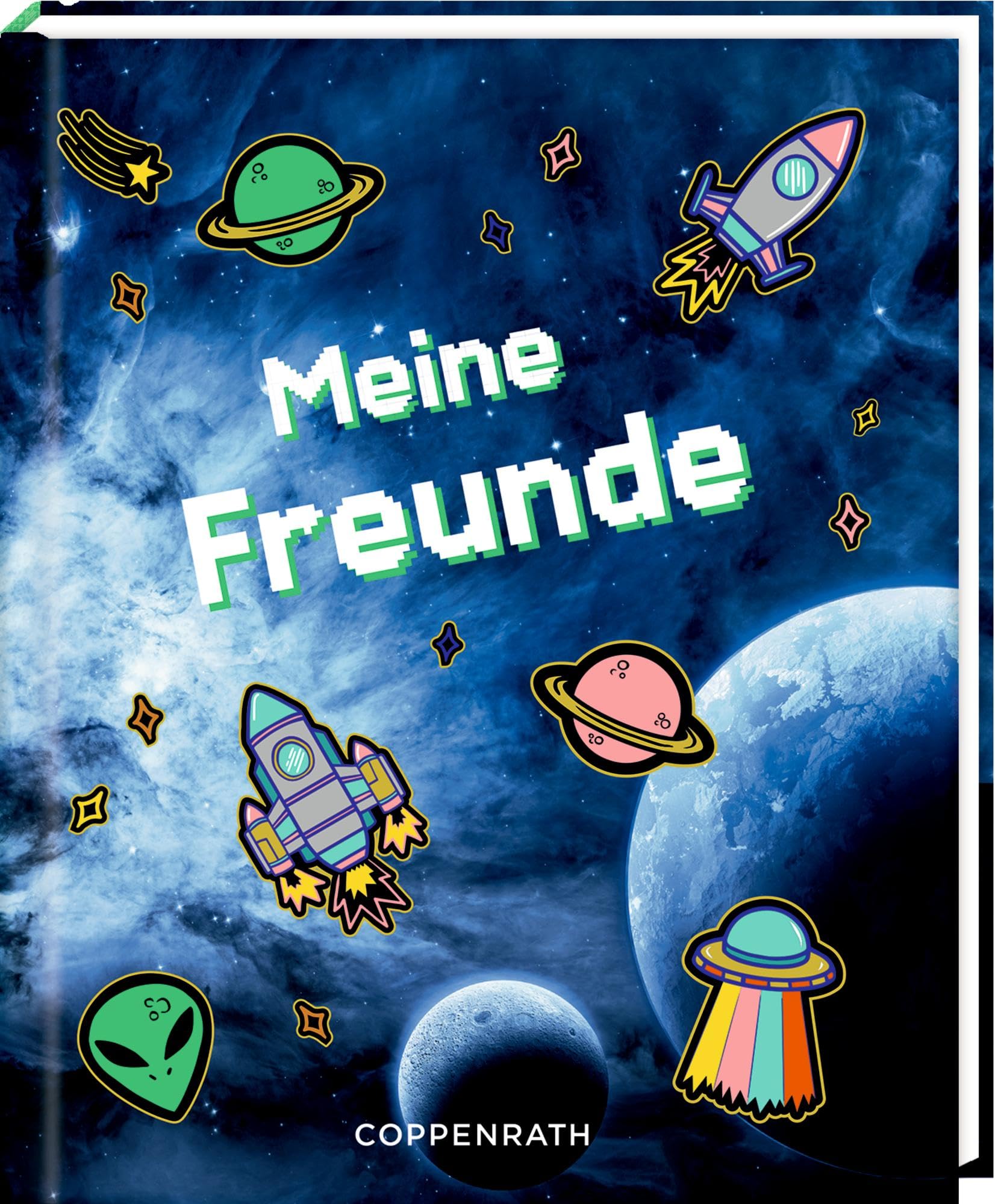 Freundebuch – Meine Freunde: Weltraum: Freundschaftsbuch für Grundschule, für Jungen ab 6 Jahren zum Weltraum-Thema (Alben & Geschenke für Kinder) Living & Furnishing
