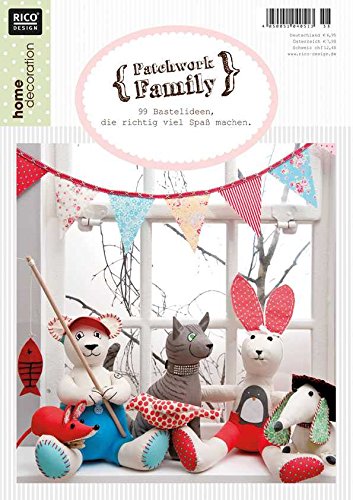Home Decoration Patchwork Family Books