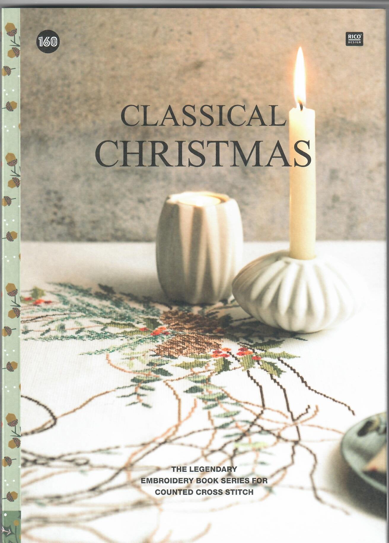 CLASSICAL CHRISTMAS: The legendary embroidery book series for counted cross stitch Hobbies & Crafts