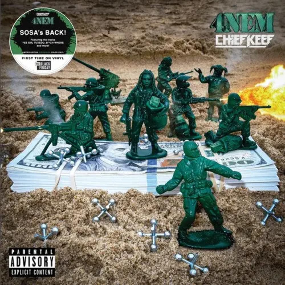 4Nem (Evergreen Opaque Vinyl) (Black Friday 2022)-CHIEF KEEF cd