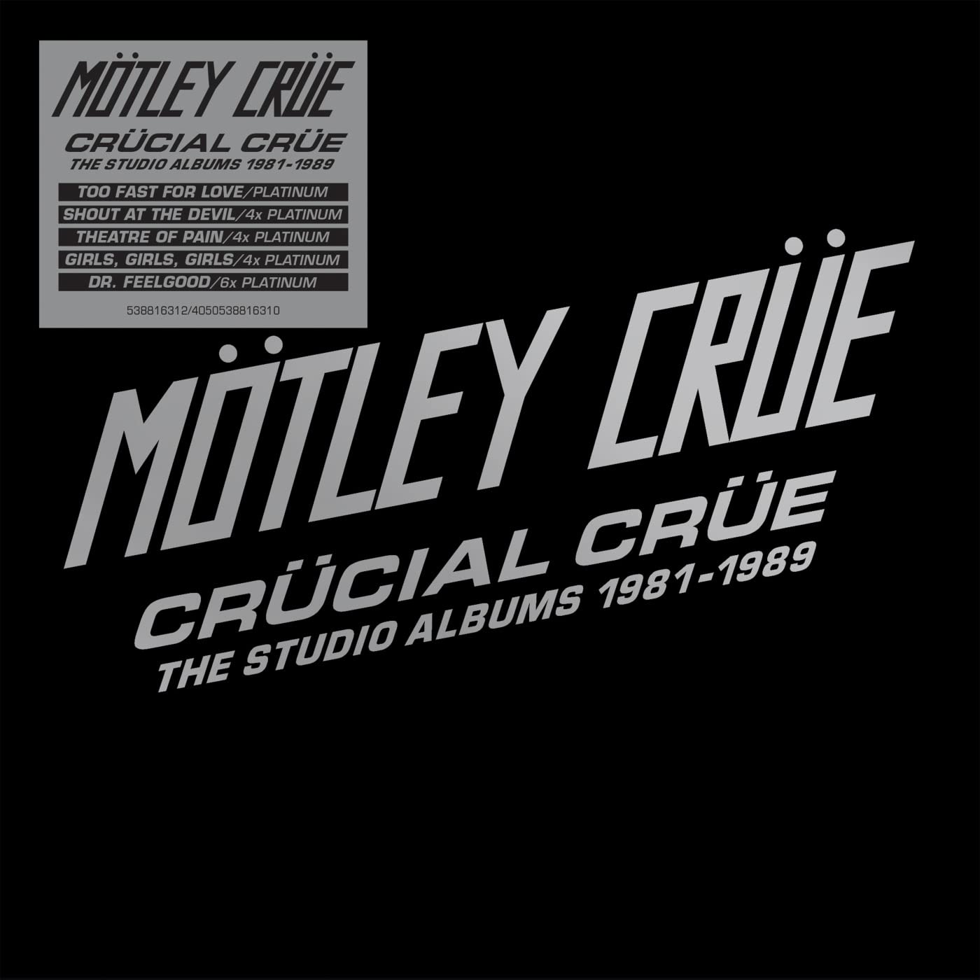Crücial Crüe-The Studio Albums 1981-1989 Metal & Hardrock