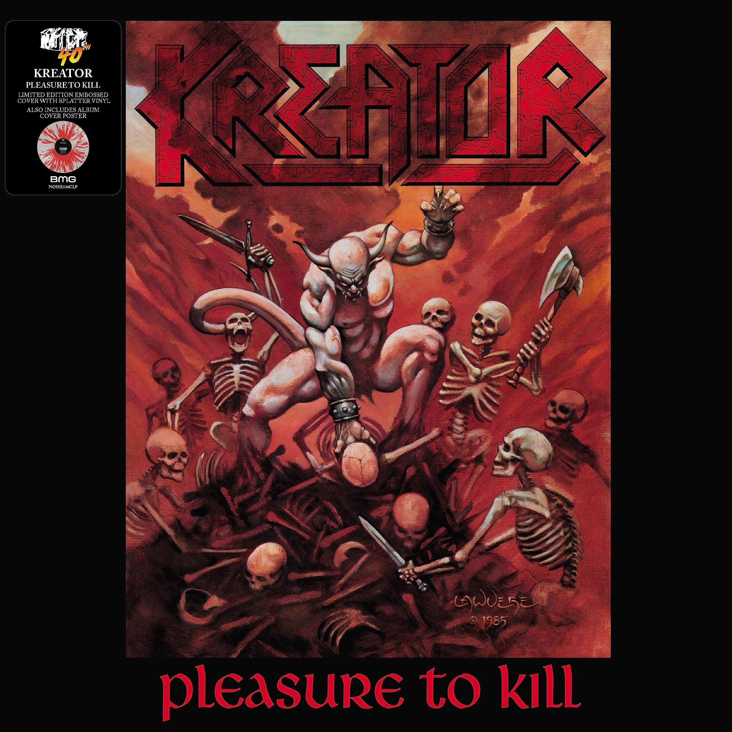 Pleasure to Kill(Ltd.Edition Splatter Vinyl) Metal & Hardrock