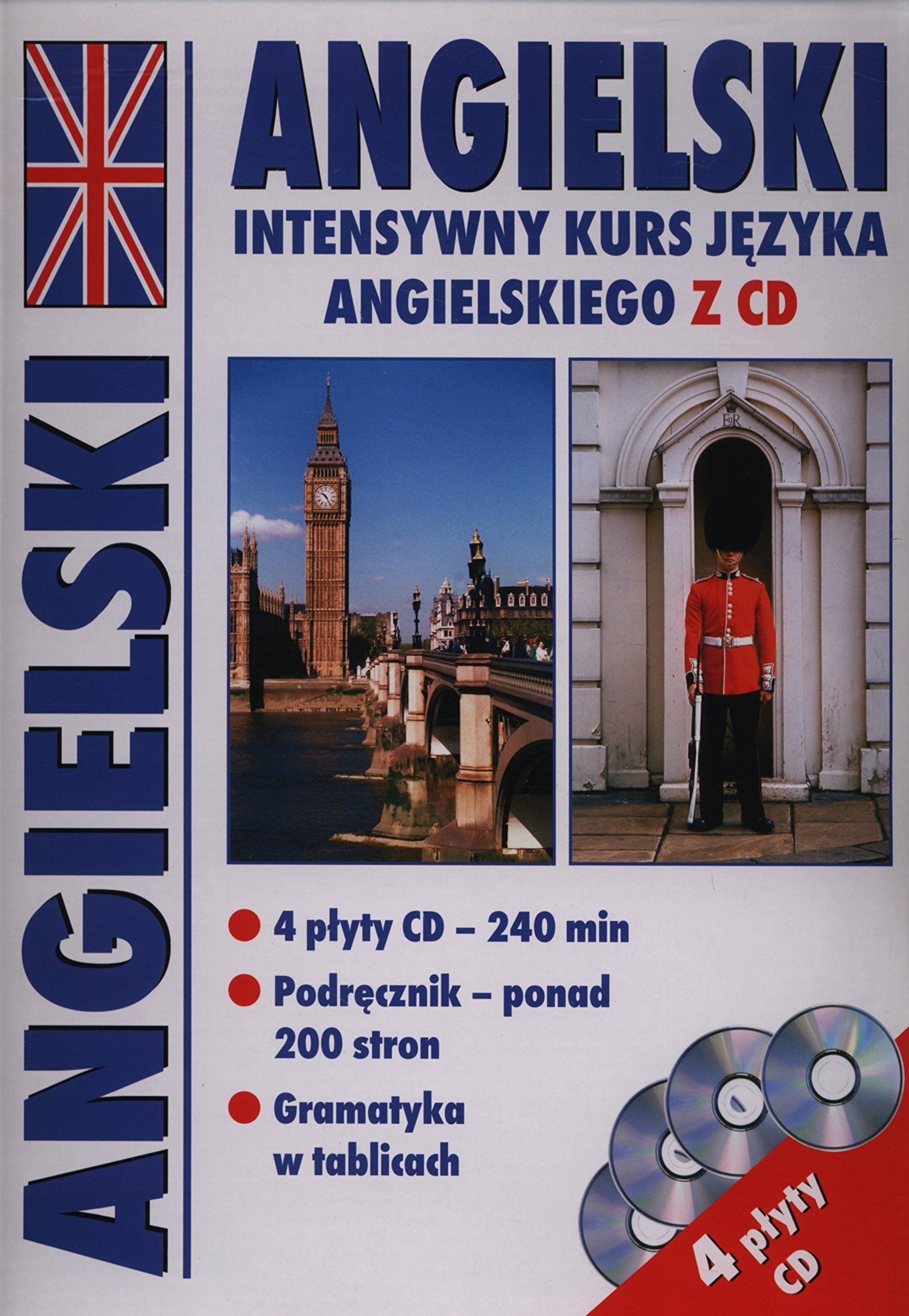 Angielski Intensywny kurs języka angielskiego z CD Books
