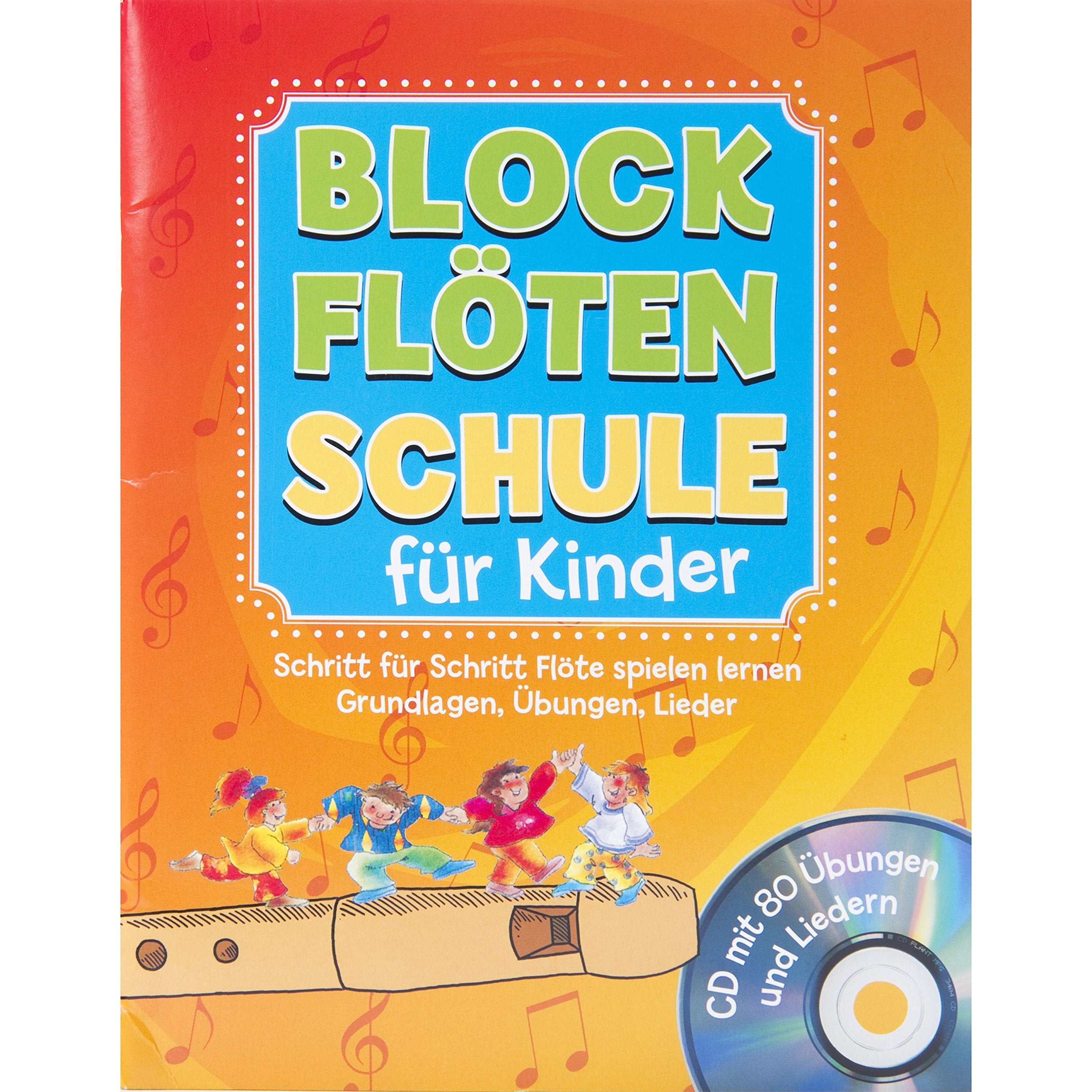 MUSIC STORE Blockflötenschule für Kinder, deutsches System - Schulwerk für Blockflöte Books