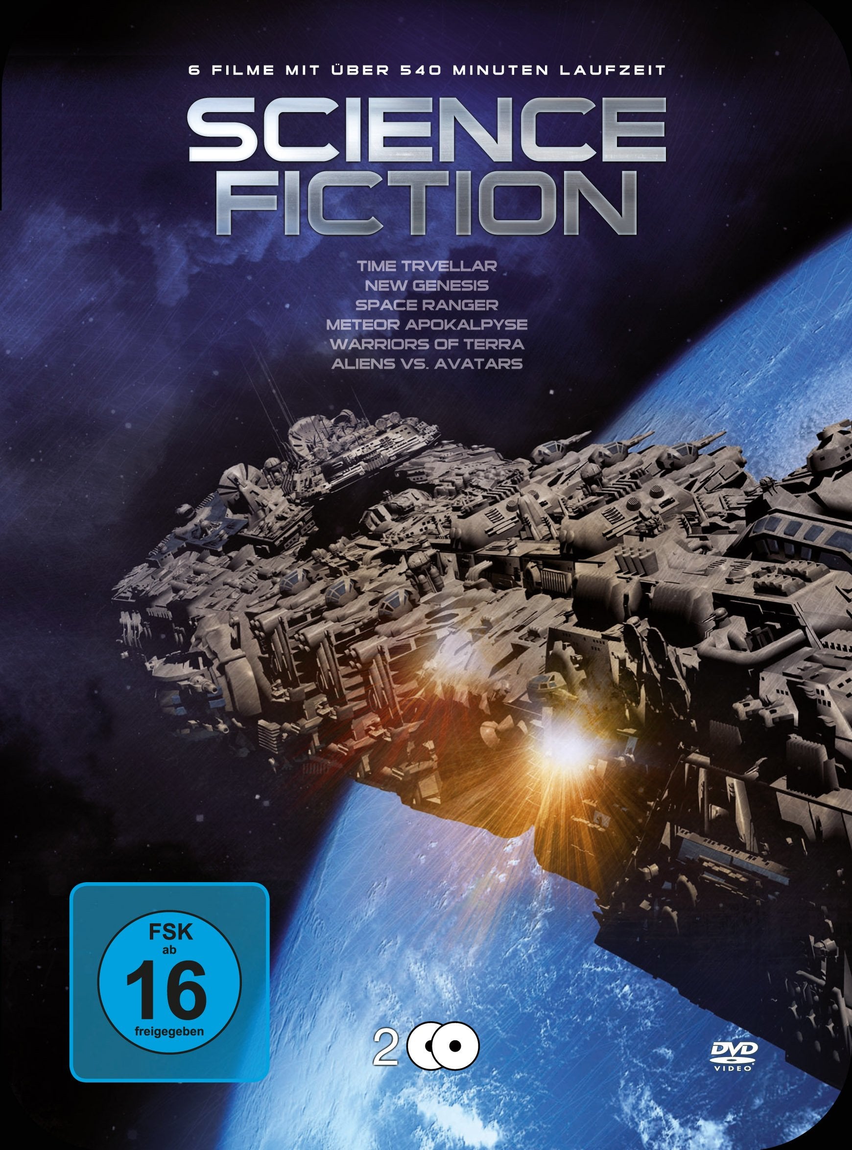 Science Fiction-Metallbox (6 Filme) Films