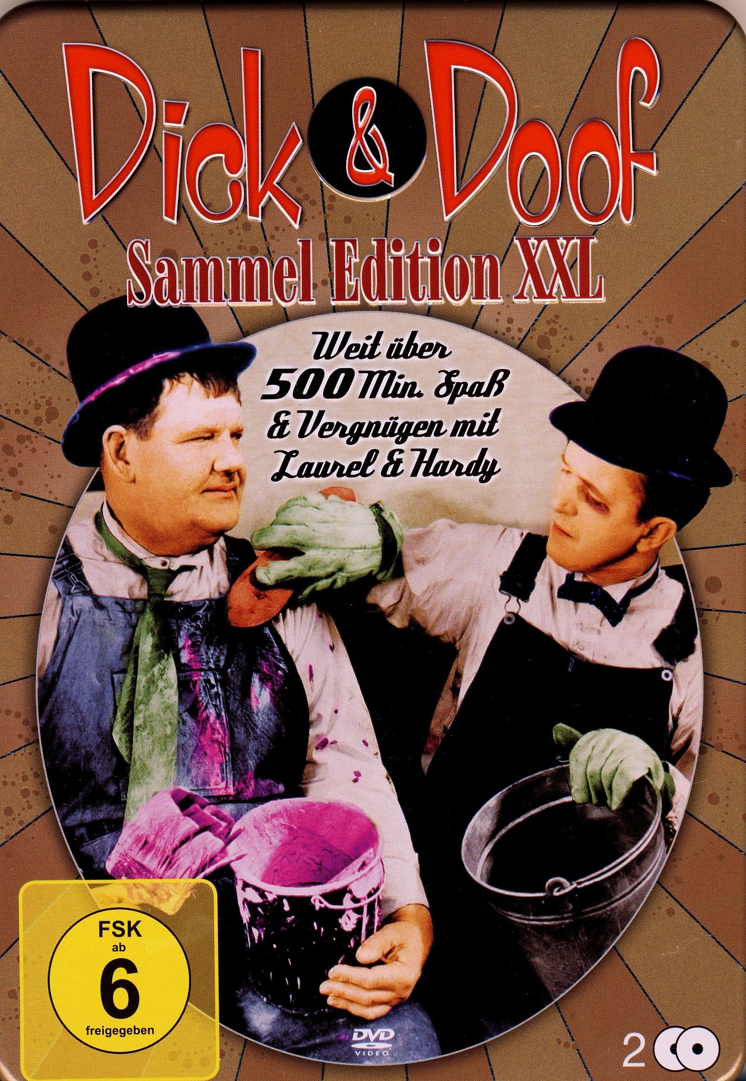 DICK & DOOF Sammel Edition XXL (2 DVD - Metallbox) Films