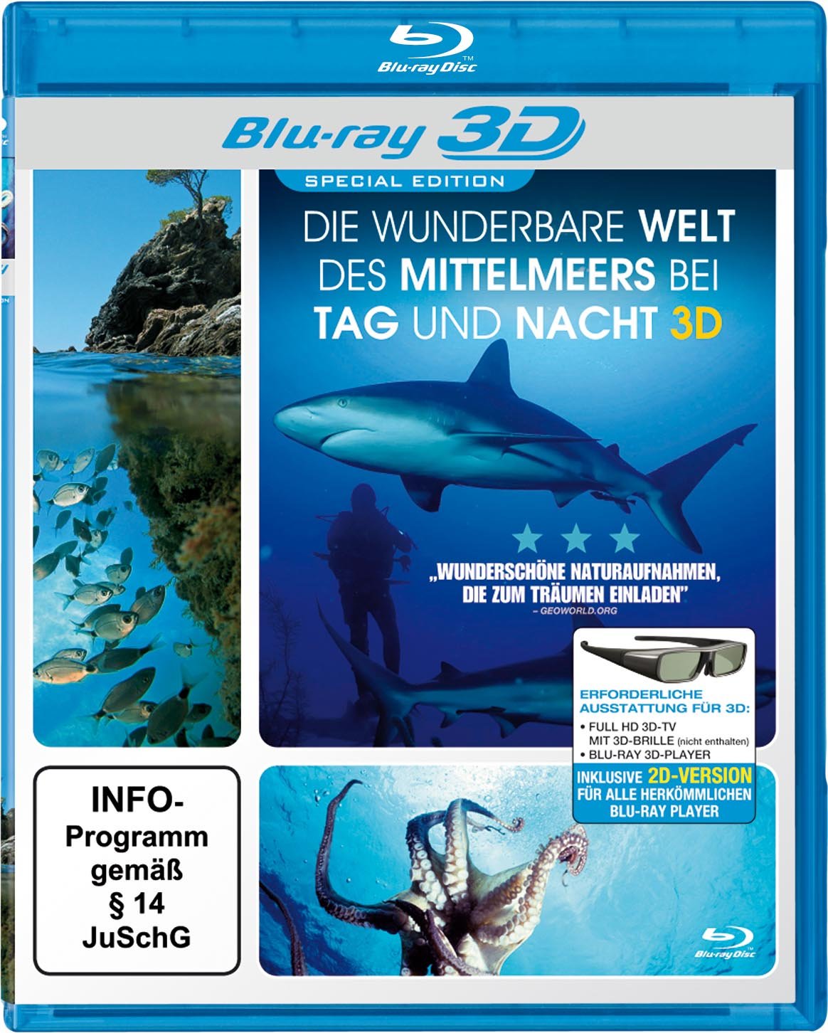 Die wunderbare Welt des Mittelmeers bei Tag und Nacht (3D-Edition) Films