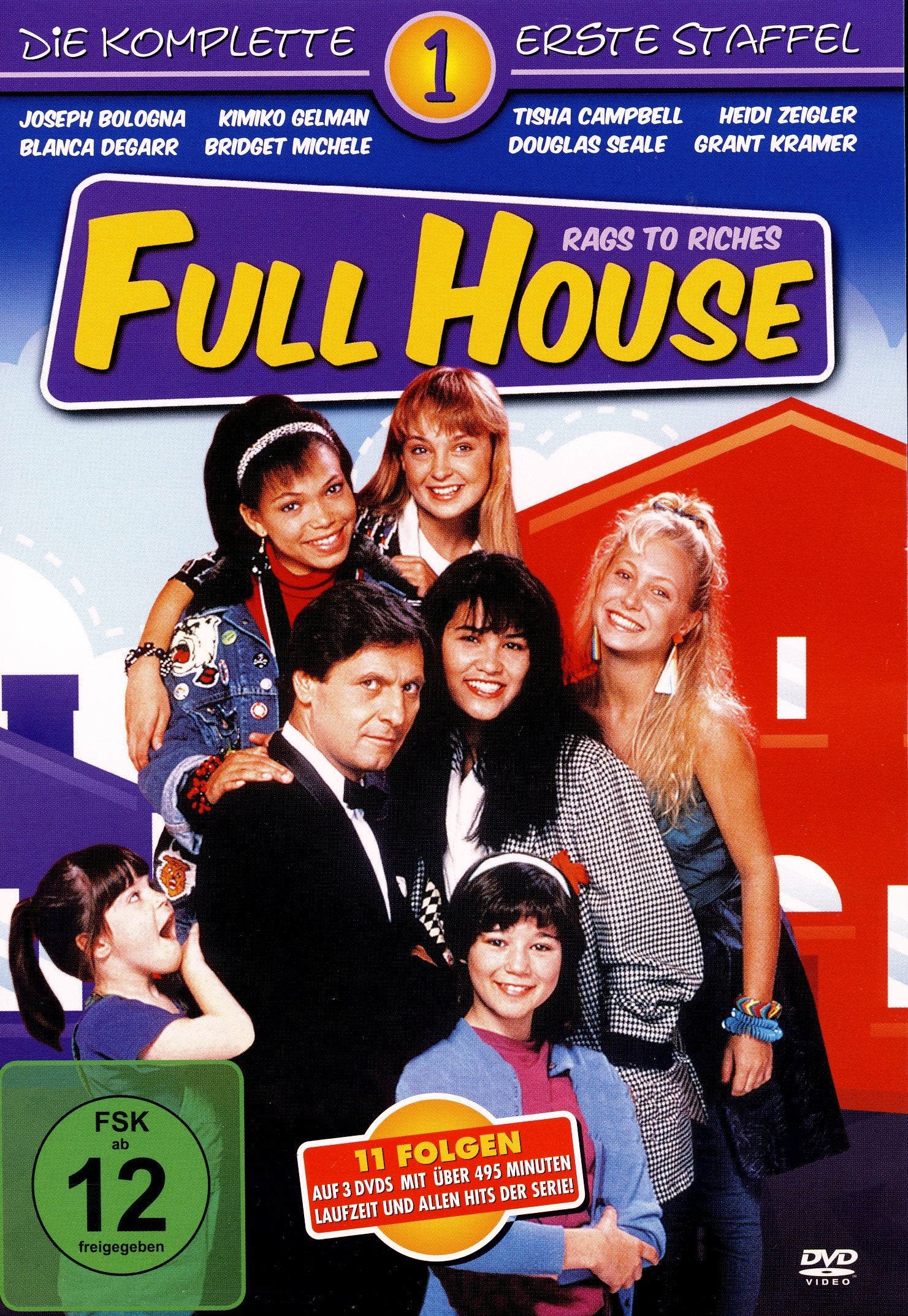 FULL HOUSE - RAGS TO RICHES - Die komplette 1. Staffel Box sets