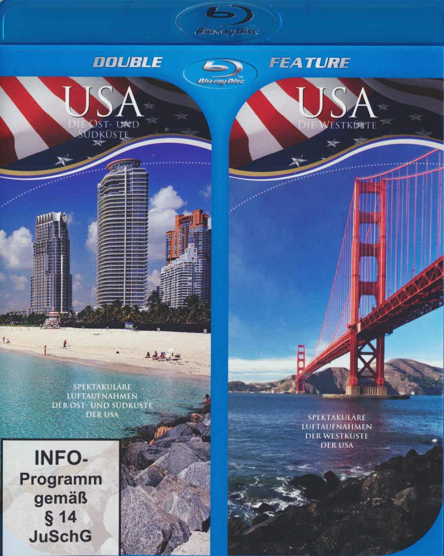 USA - Die Küsten aus der Luf (West-, Ost- und Südküste) Movies