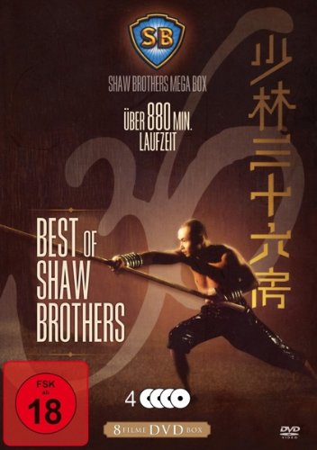Best Of Shaw Brothers - Die 13 Söhne des gelben Drachen, Todesfäuste der Shaolin & 6 weitere - 4 DVD Box Films
