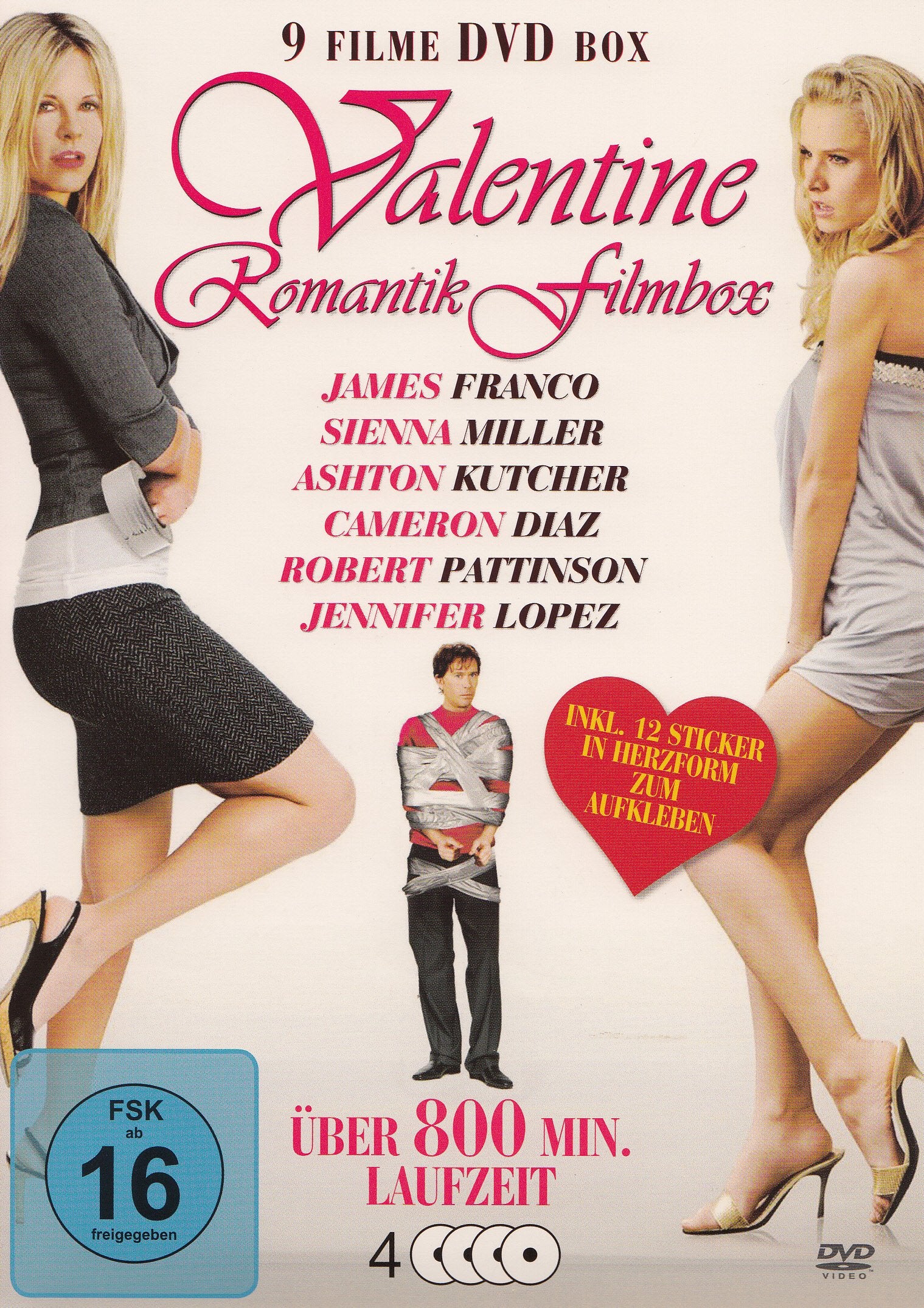 Romantic Filmbox : Kopf über Wasser - Verbotene Liebe - Personal Effects - Life Is Changing - The Answer Man - Serious Moonlight - Camille - Beautiful ... - Liebe oder lieber doch nicht - 4 DVD Box Films