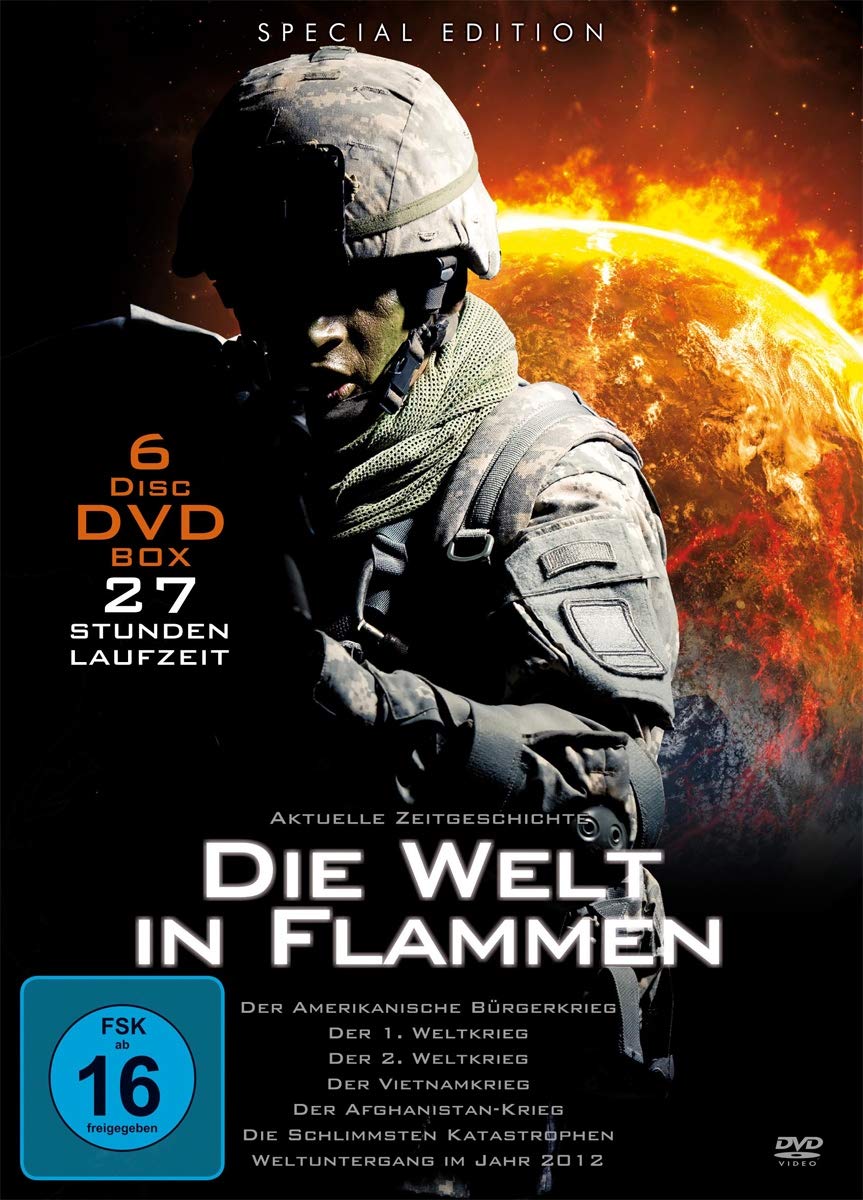 Die Welt In Flammen (6 DVDS/14 Themenbereiche) Films