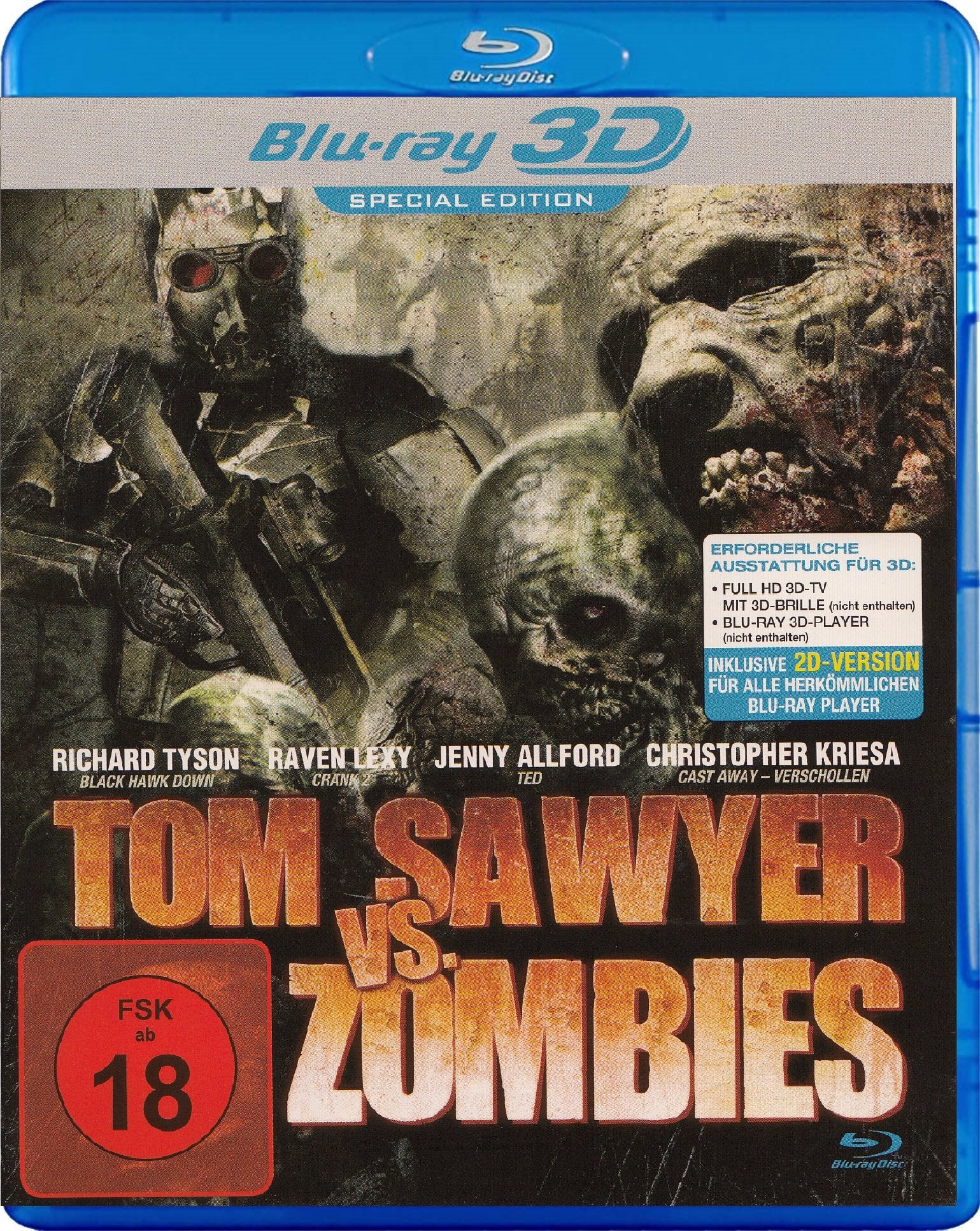 Tom Sawyer VS. Zombies 3D & 2D Blu-ray & Bonusfilm : Stiletto Films