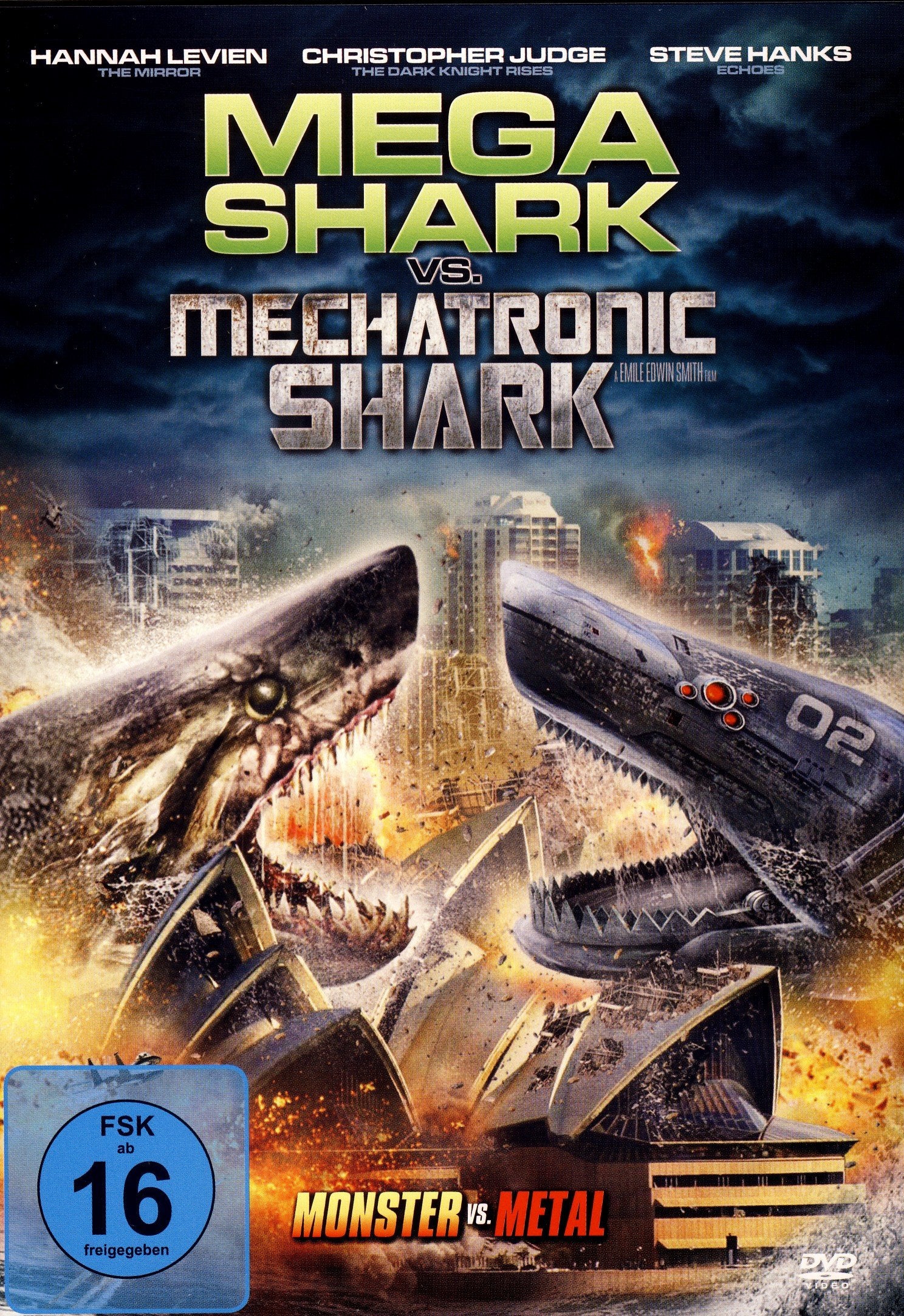 Mega Shark vs. Mechatronic Shark - Monster vs. Metall Movies