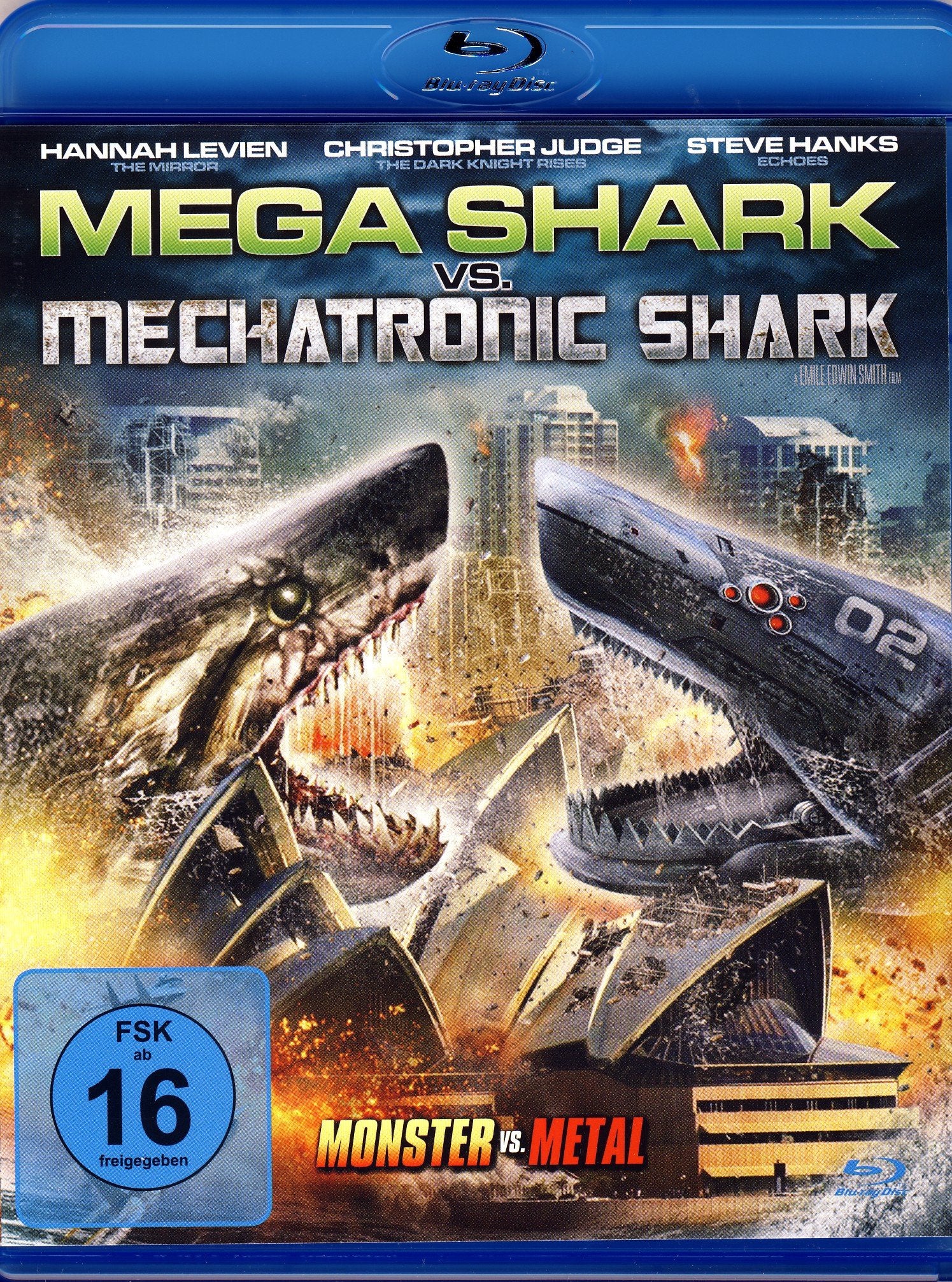 Mega Shark vs. Mechatronic Shark - Monster vs. Metall (Blu-ray) Films