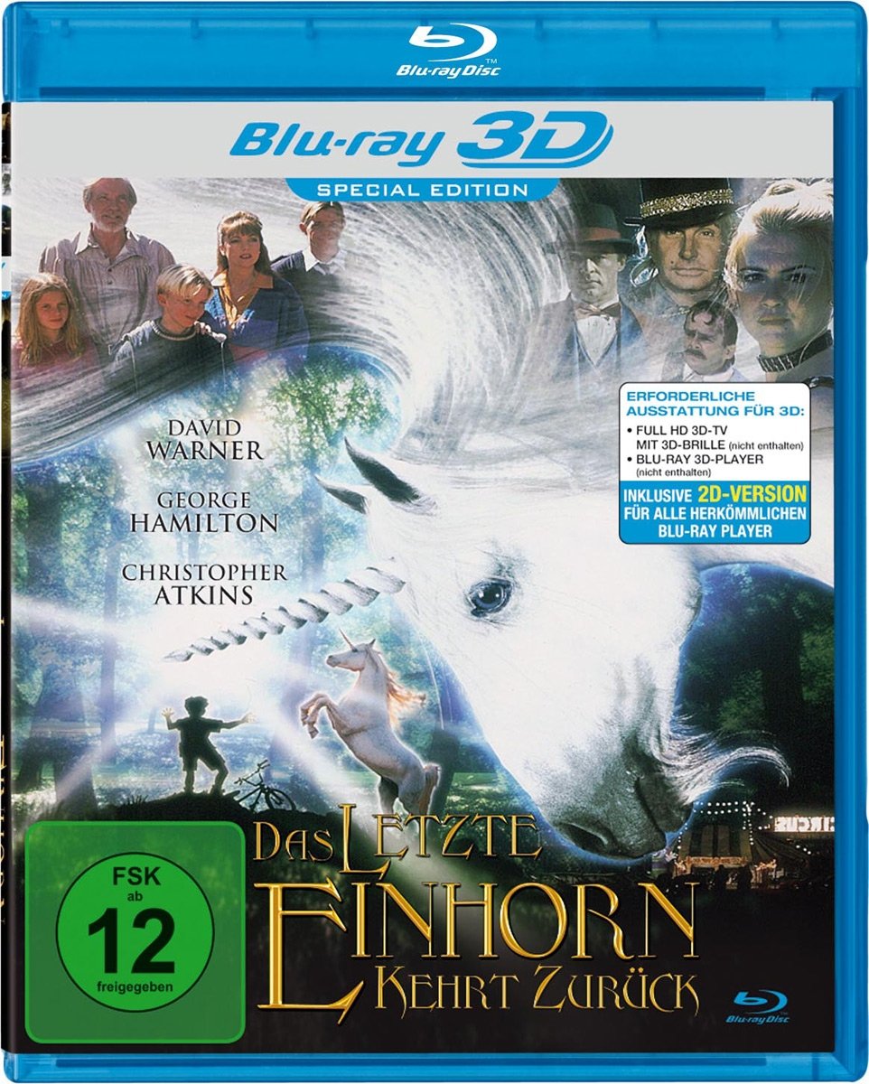 Das letzte Einhorn kehrt zurück Films
