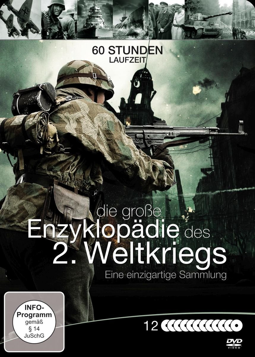 Die große Enzyklopädie des 2. Weltkriegs - 12 DVD Steelbox Movies