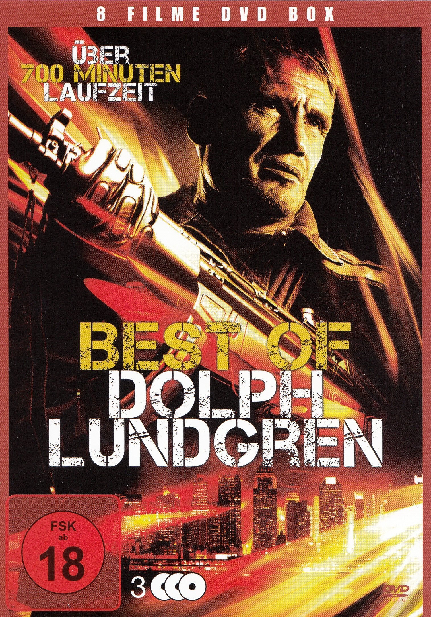 Dolph Lundgren - 8 Filme : Icarus - Pentathlon - The Shooter - Red Zone ua - 3DVD Box Films