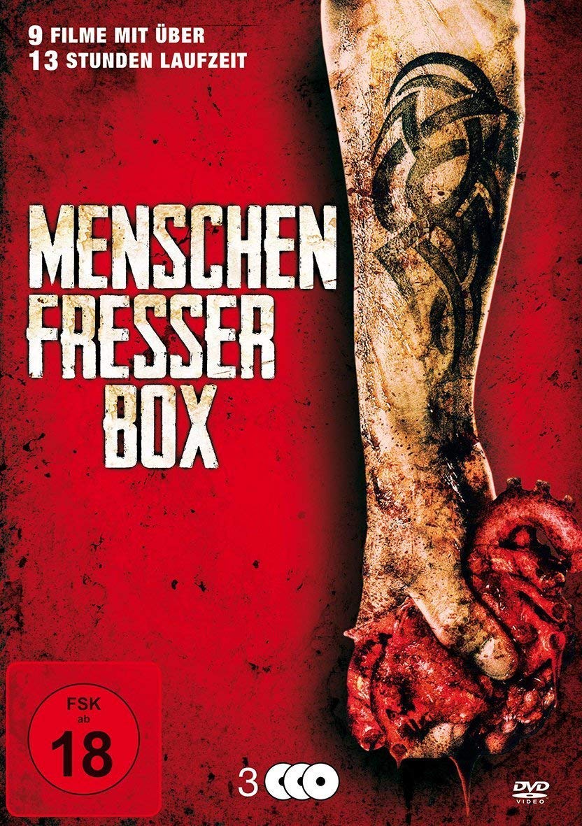 Menschenfresser Box 6 Filme auf 3 DVDs Films