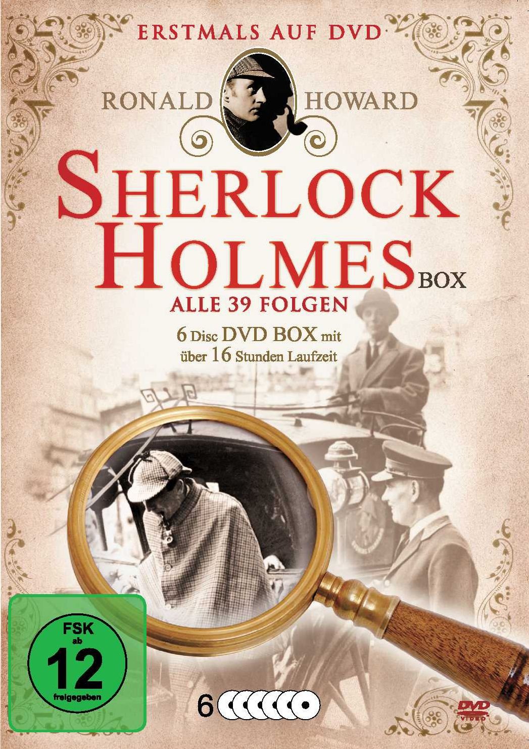 Sherlock Holmes-Die Komplette TV-Box (6 DVDS) Films