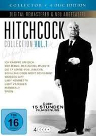Alfred Hitchcock Collection Vol. 1 : Die Taverne von Jamaika/ Schuldig oder nicht schuldig?/ Weisses Gift/ Lady Henrietta/ Lady Vanishes/ Manderly/ Spion (4DVD Steelbox) Movies