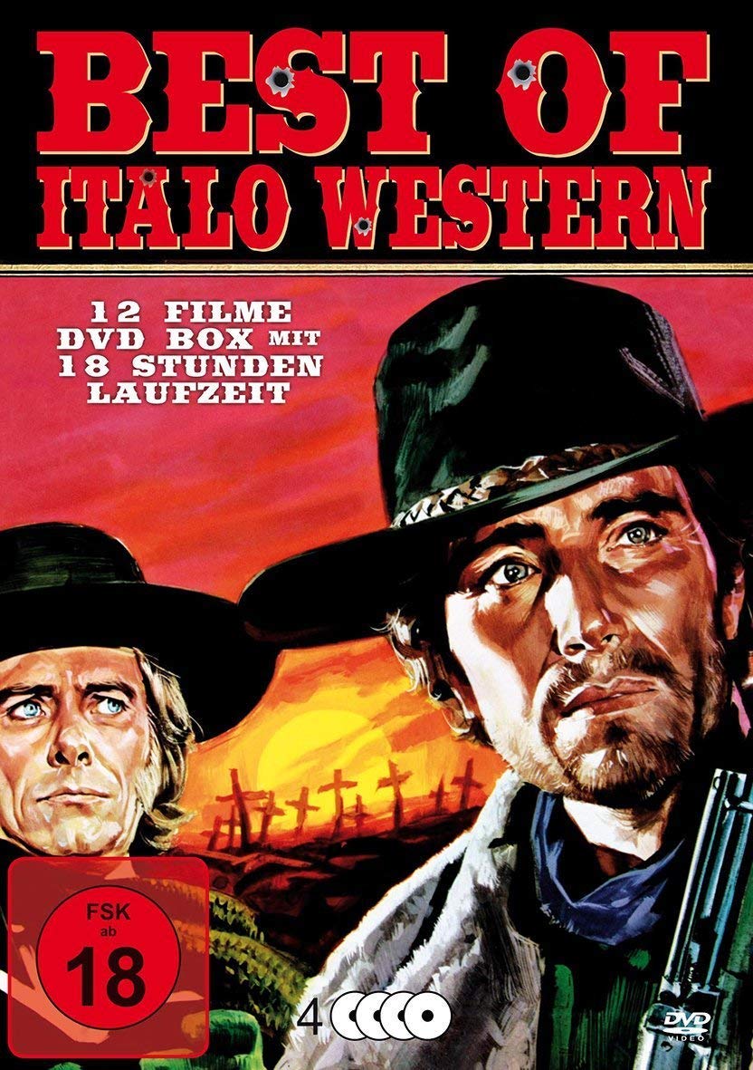 Best Of Italo Western (12 Filme - Django etc) 4DVD Box Movies