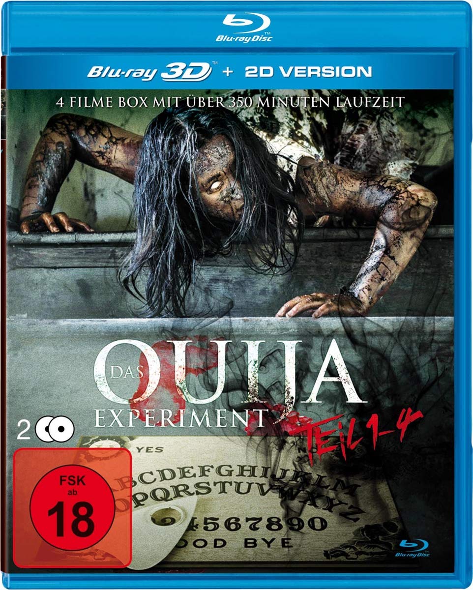 Product Image: Das Ouija Experiment Teil 1-4 (inkl. 2D-Version)