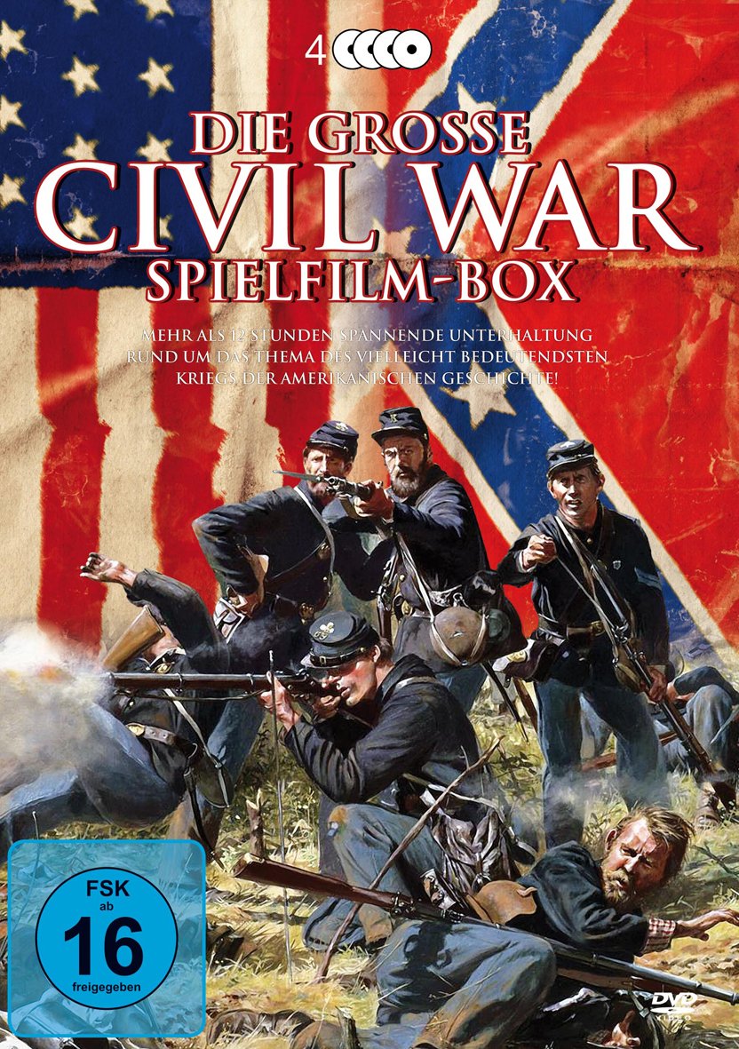 Die große Civil War Spielfilm-Box Films