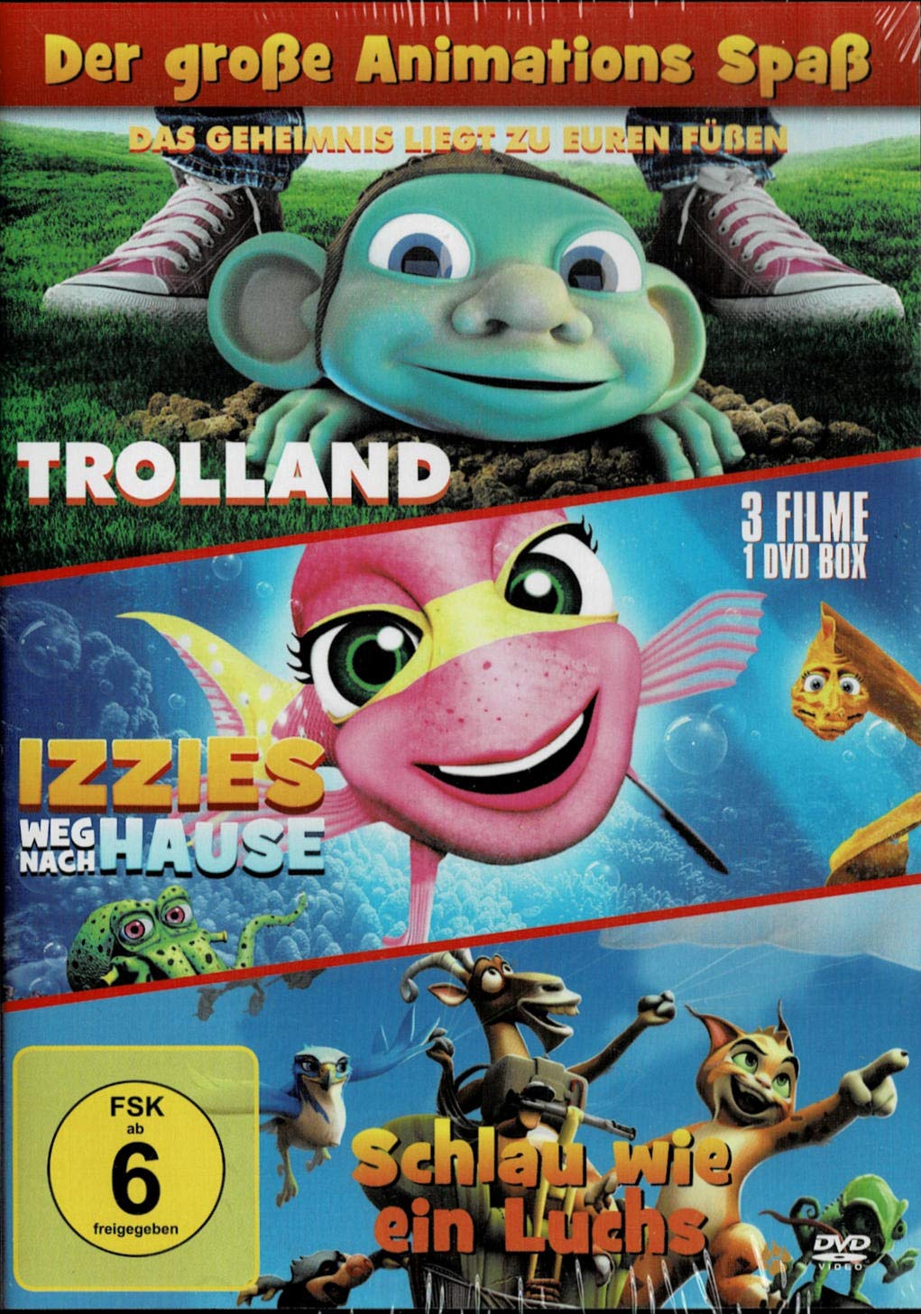 Der grosse Animations Spass / TROLLAND - IZZIES WEG NACH HAUSE - SCHLAU WIE EIN LUCHS Films