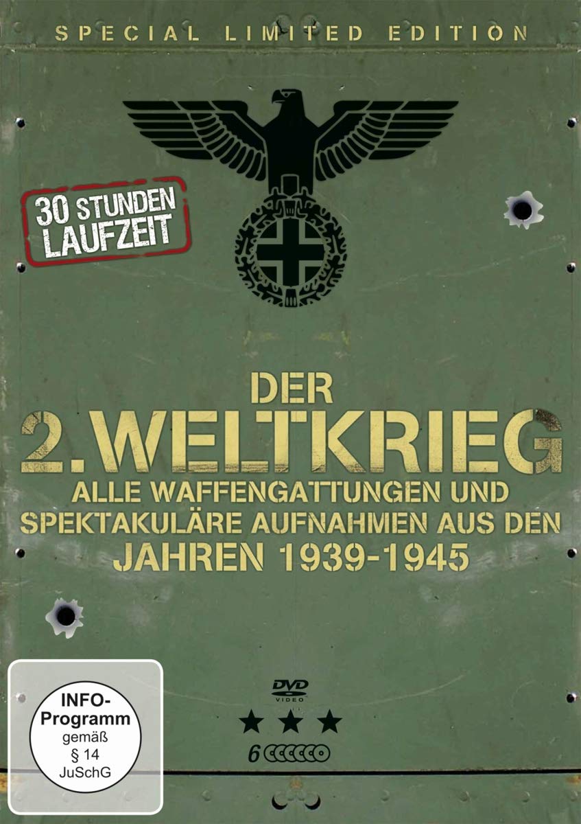 Der 2. Weltkrieg - Alle Waffengattungen und spektakuläre Aufnahmen aus den Jahren 1939 - 19345 - Special Limited Edition Movies