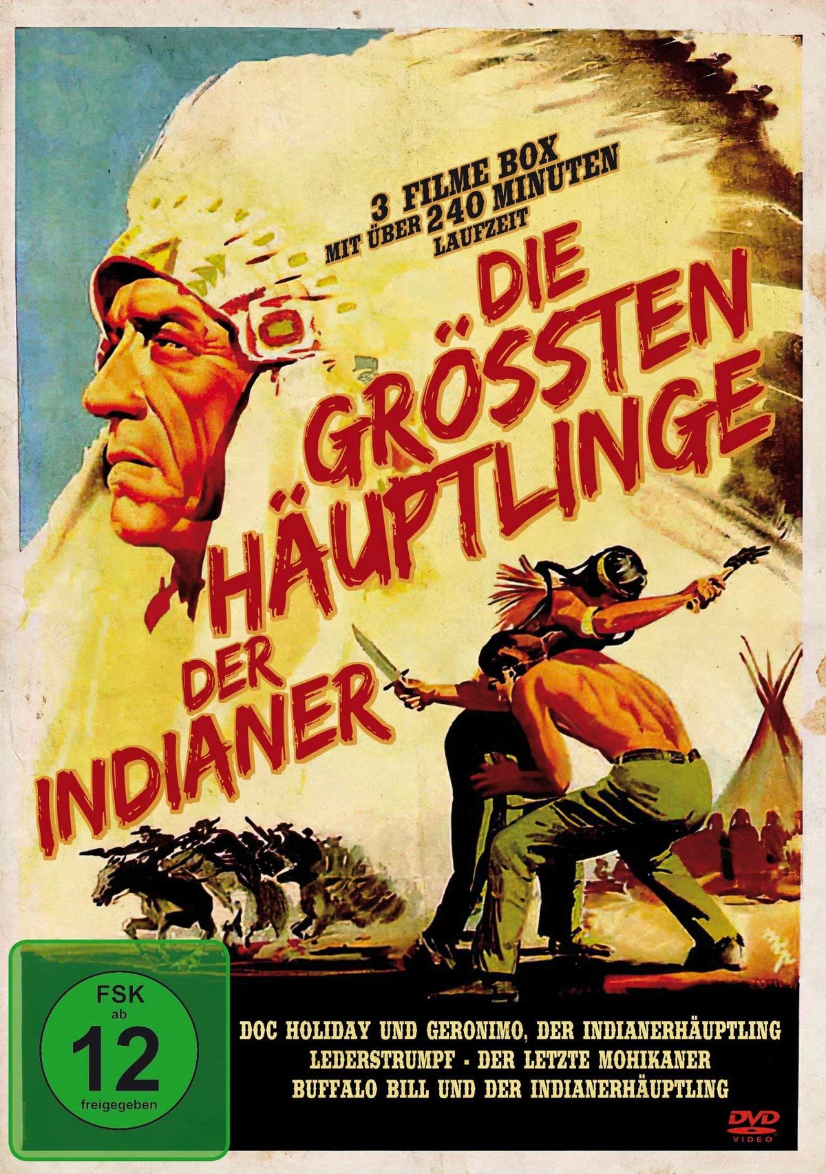 Die größten Häuptlinge der Indianer - Western Edition (3 Filme) Films