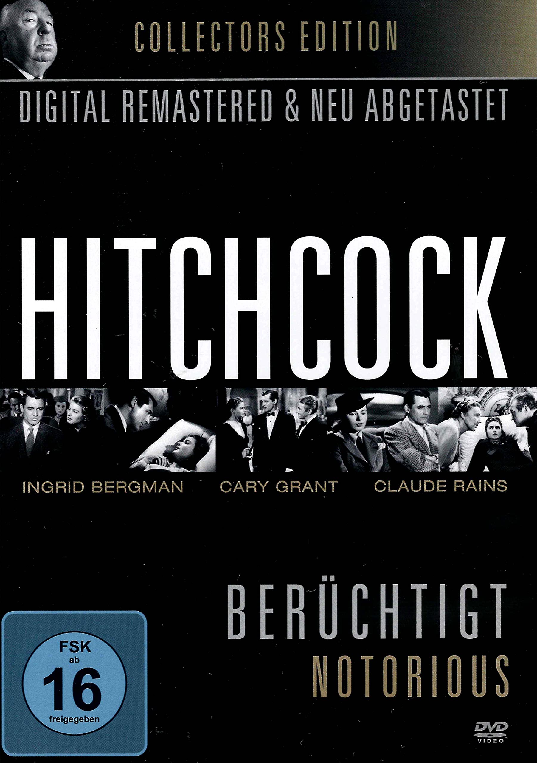 Notorious – Berüchtigt (Weisses Gift) Meisterhafter Alfred Hitchcock Spionage-Klassiker mit Ingrid Bergman & Cary Grant (WME Film Klassiker) dvd