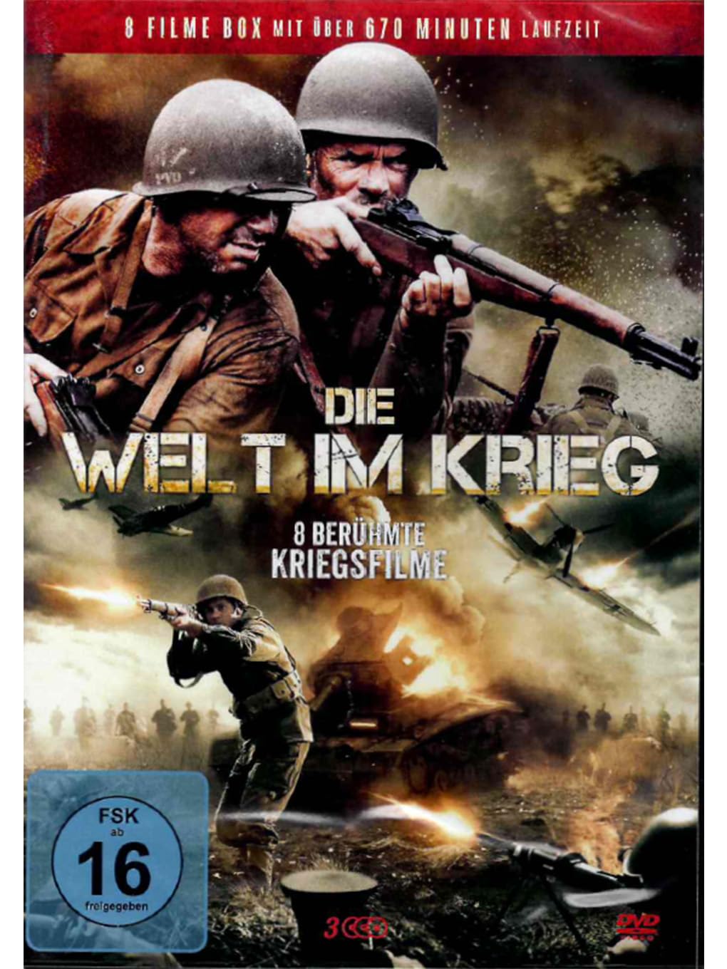 Die Welt im Krieg - 8 berühmte Kriegsfilme Films