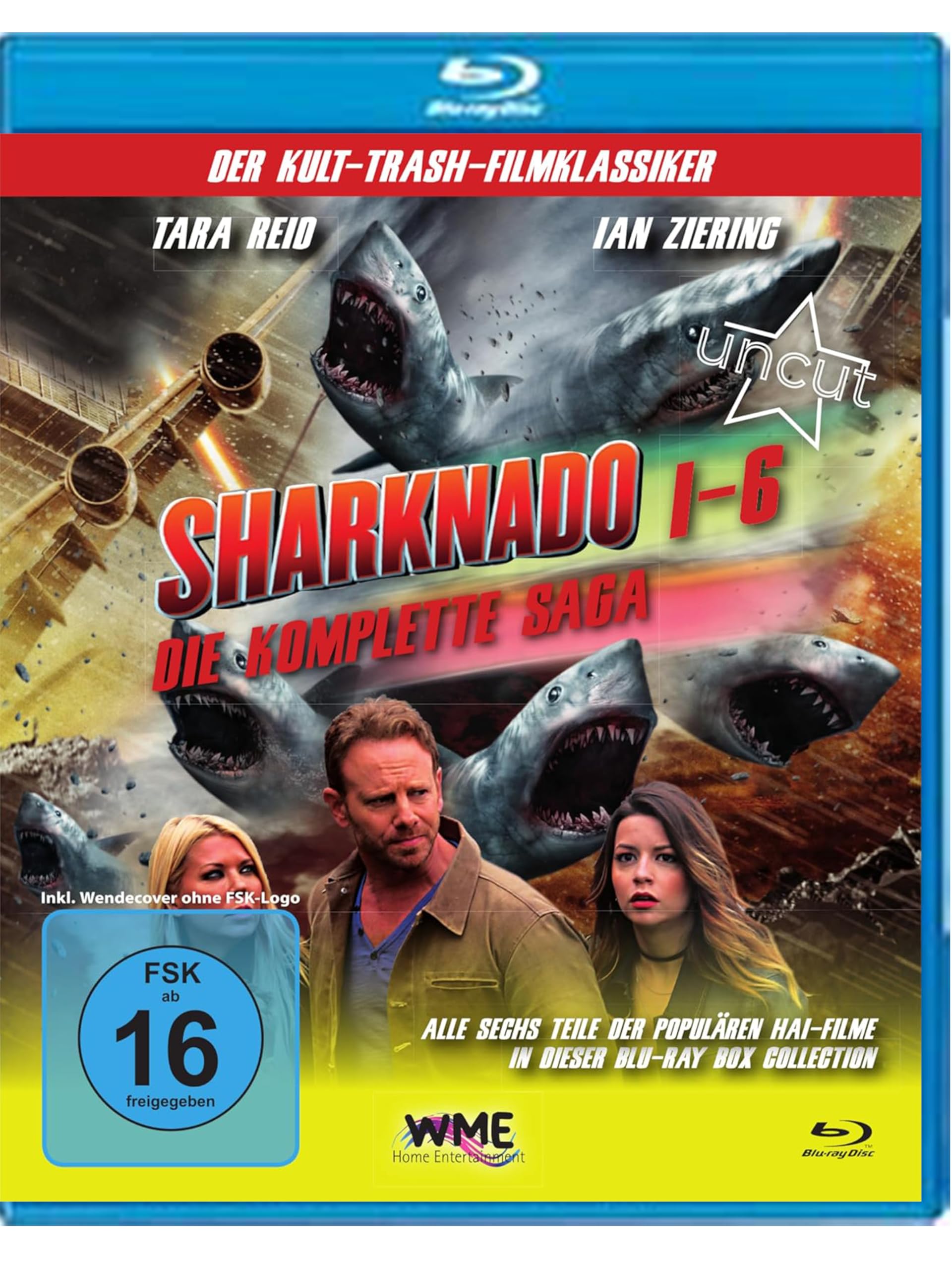 Sharknado Box 1-6 UNCUT Films