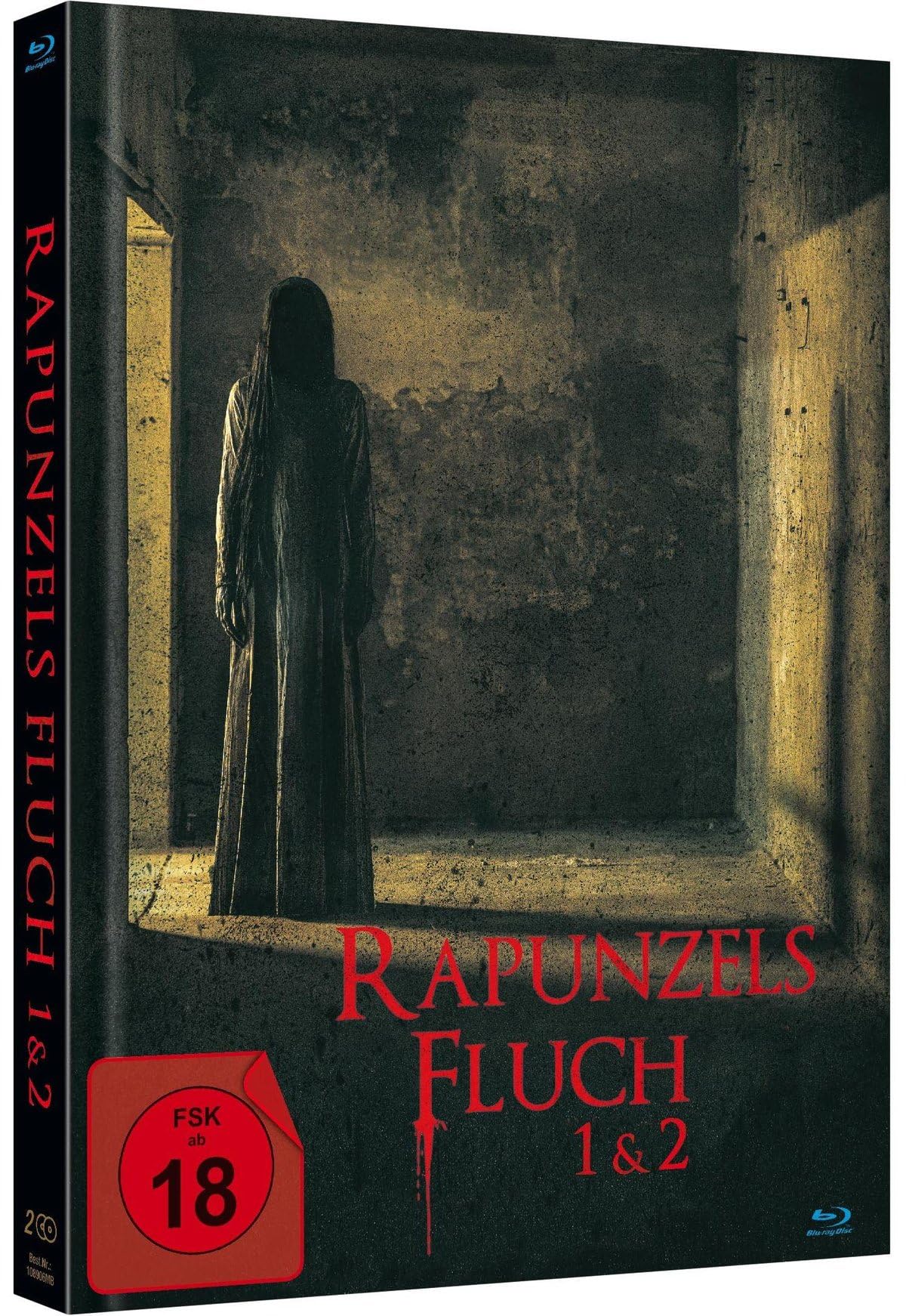 Rapunzels Fluch 1+2 - Limited Mediabook Cover B (Doppel Blu-ray, Uncut Fassung, Special Edition mit viel Bonusmaterial, Sonderauflage auf 500 Stück limitiert) Movies
