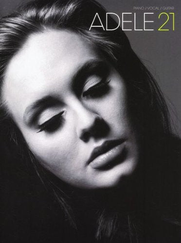 ADELE 21, Songbook Piano/Vocal/Guitar mit Bleistift -- alle Songs des erfolgreichen Albums u.a. mit ROLLING IN THE DEEP arrangiert für Klavier,Gesang und Gitarre - Noten/sheet music Sheet Music